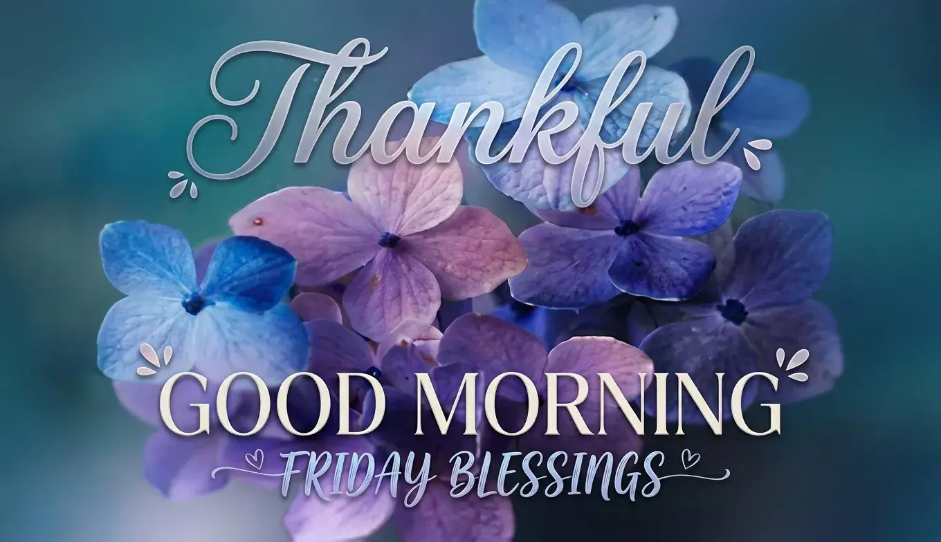 Thankful Good Morning Friday Blessings: 50+ Quotes