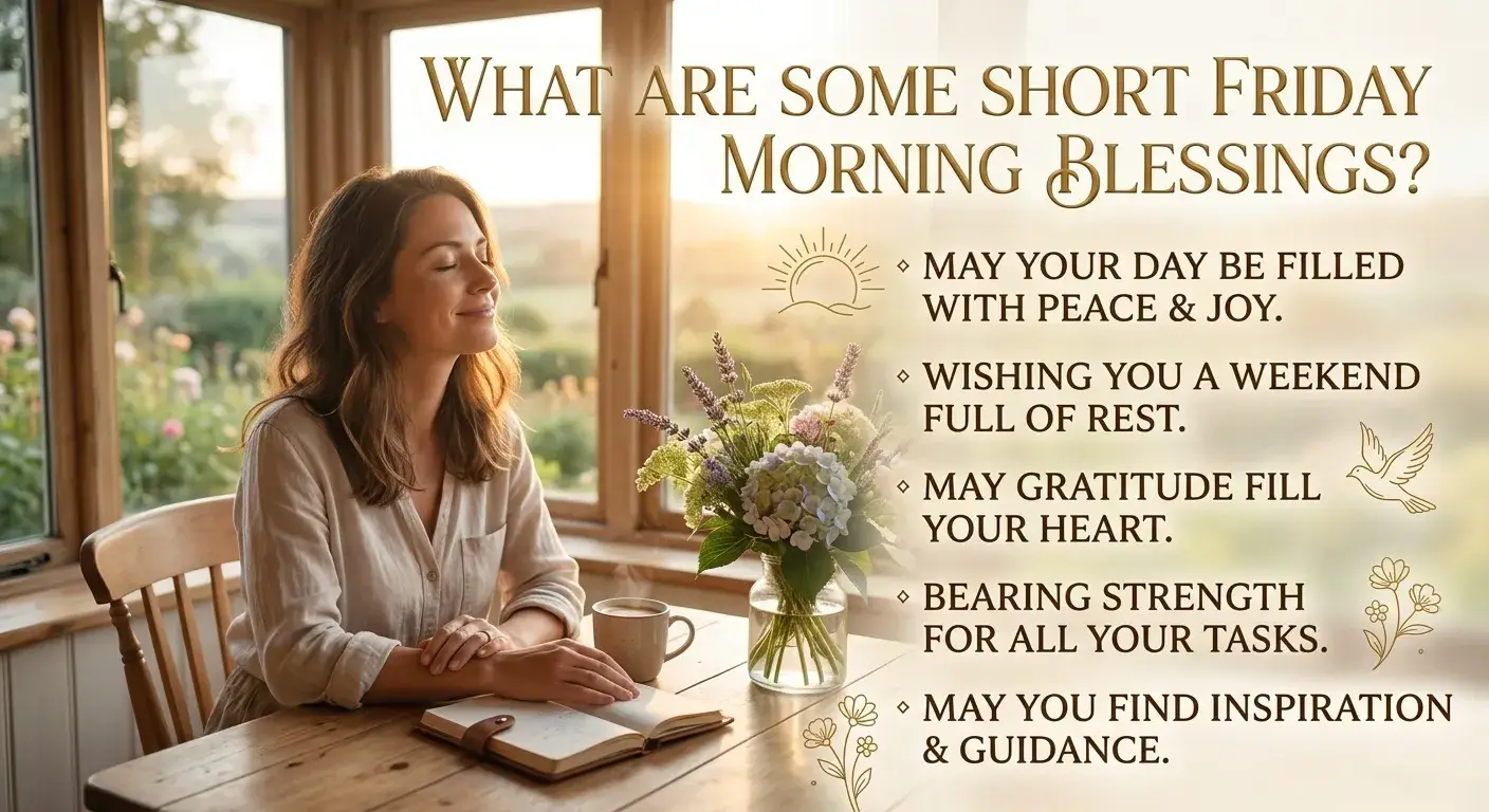 Thankful Good Morning Friday Blessings: 50+ Quotes